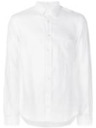 Aspesi Long-sleeve Fitted Shirt - White