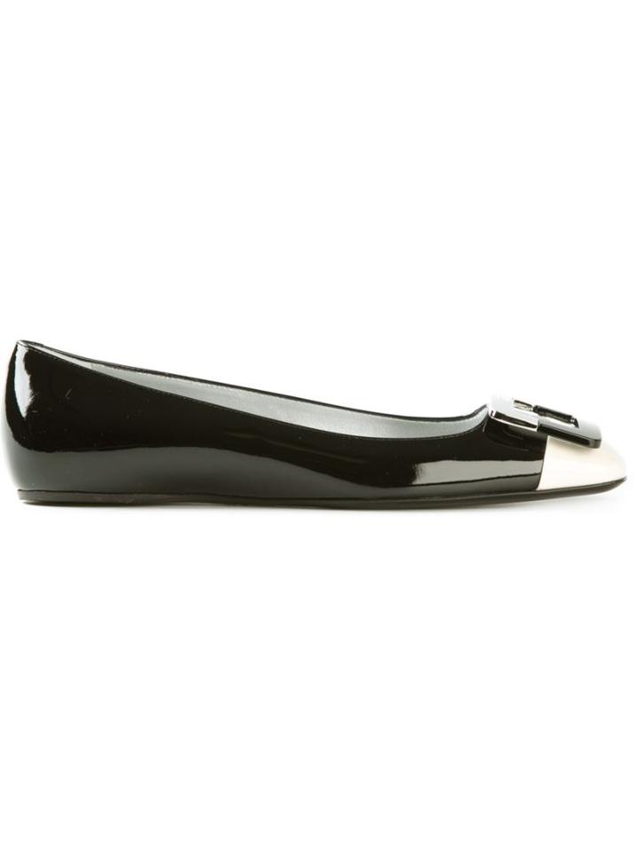 Roger Vivier 'decollete U' Ballerinas