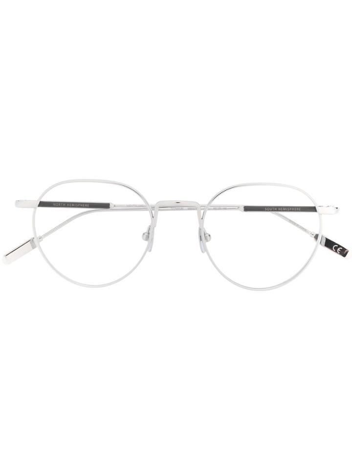 Montblanc Montblanc Mb0079o 002 Silver Silver Transparent
