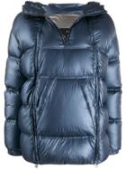 Mr & Mrs Italy Quilted-down Pull-over Jacket - Blue
