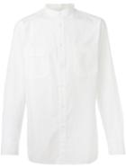 Universal Works Stoke Shirt, Men's, Size: L, White, Cotton