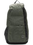 Stone Island Logo Zipped Backpack - Green