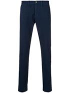 Jeckerson Tailored Fitted Trousers - Blue