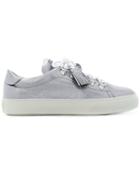 Tod's Tassel Trim Sneakers - B202 Platino