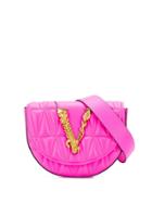 Versace Logo Plaque Belt Bag - Pink