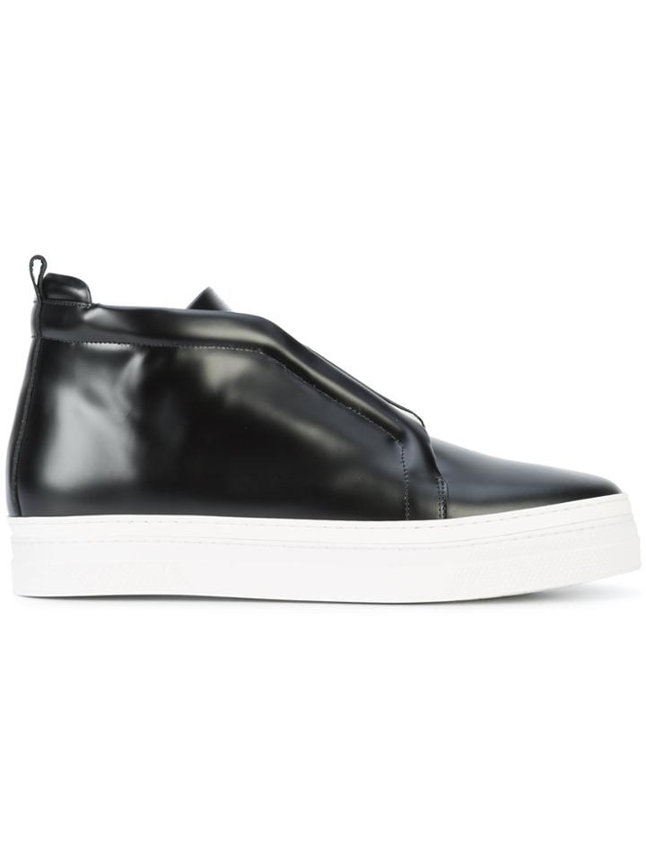 Pierre Hardy Hi-top Sneakers - Black