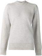 Victoria Beckham Asymmetric Buttoned Sweater