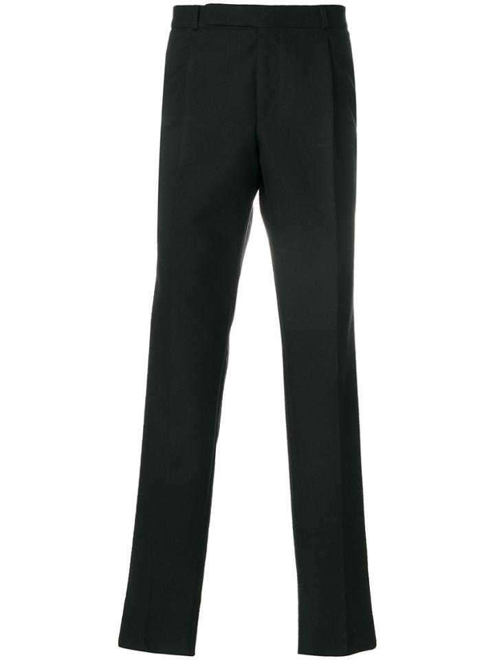 Saint Laurent Straight Trousers - Black