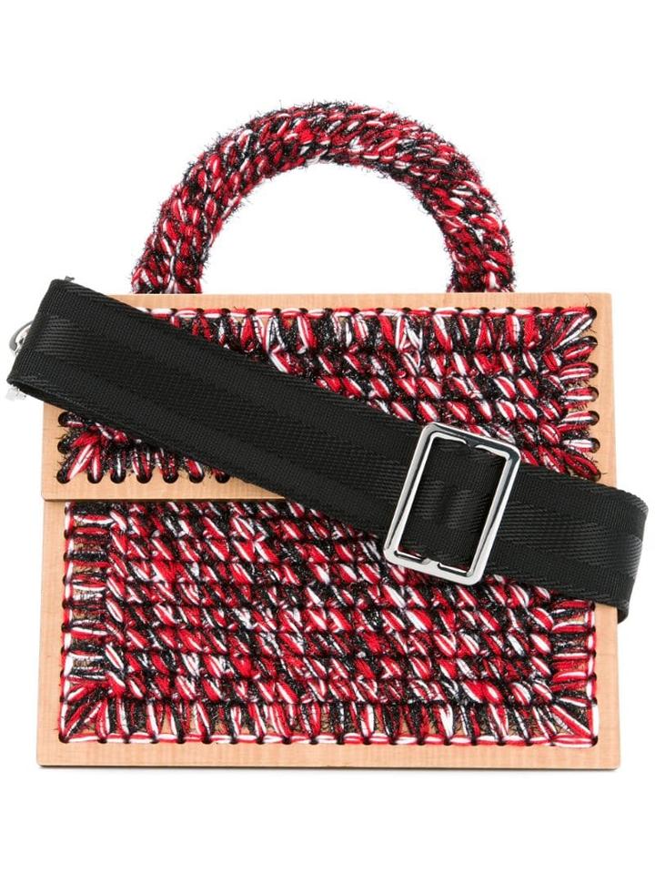 0711 Mr. Carradine Copacabana Macramé Crossbody Bag - Multicolour