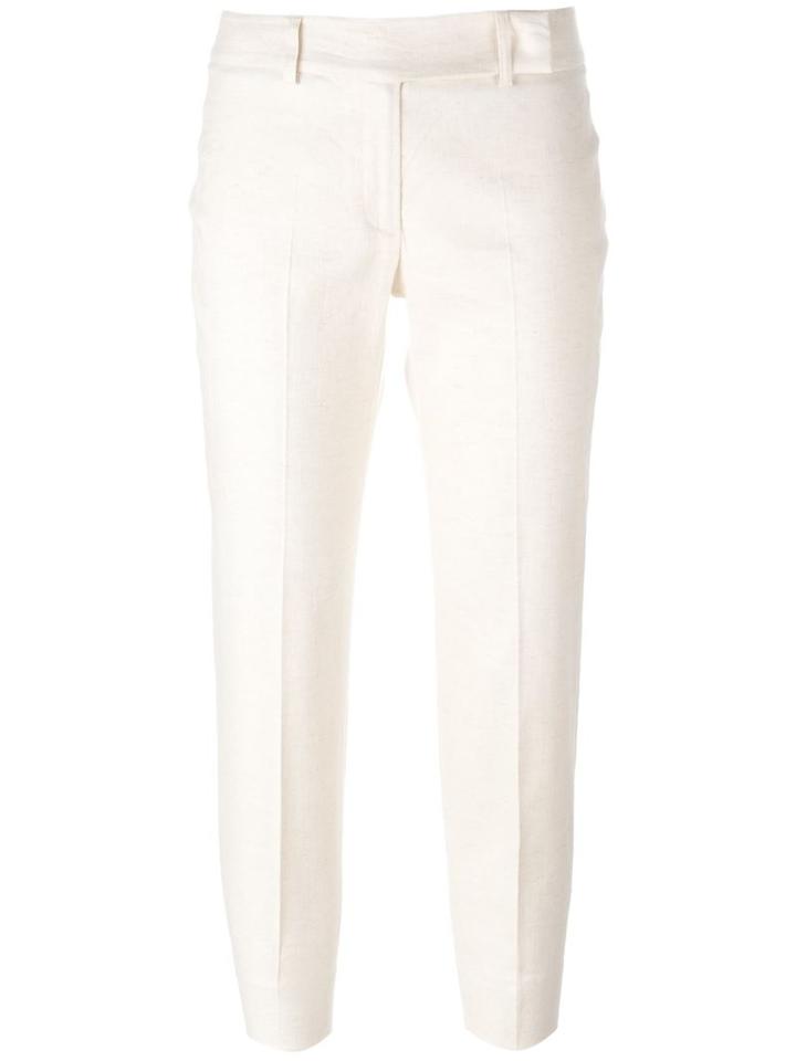 Piazza Sempione Back Slit Cropped Trousers