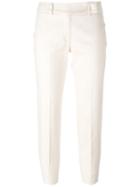 Piazza Sempione Back Slit Cropped Trousers