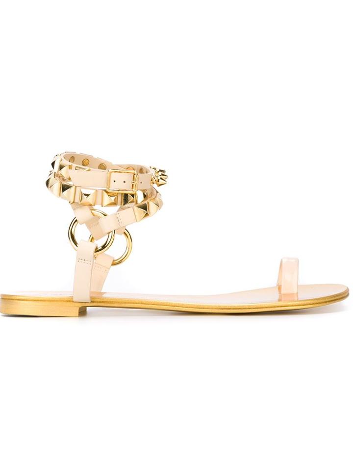 Giuseppe Zanotti Design Studded Straps Sandals