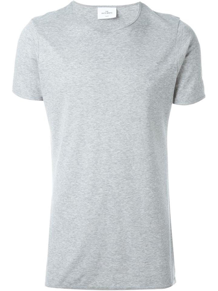 The White Briefs Maier T-shirt, Men's, Size: M, Grey, Organic Cotton