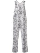 Supreme Levi's Snakeskin Overalls Fw17 - Grey