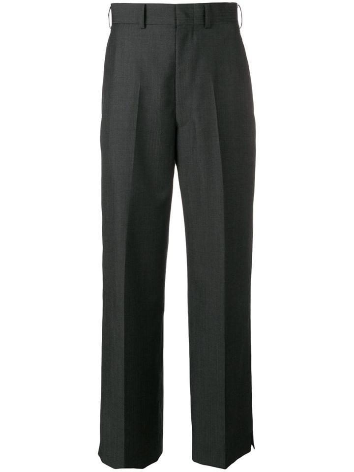 Junya Watanabe High Waist Tailored Trousers - Grey