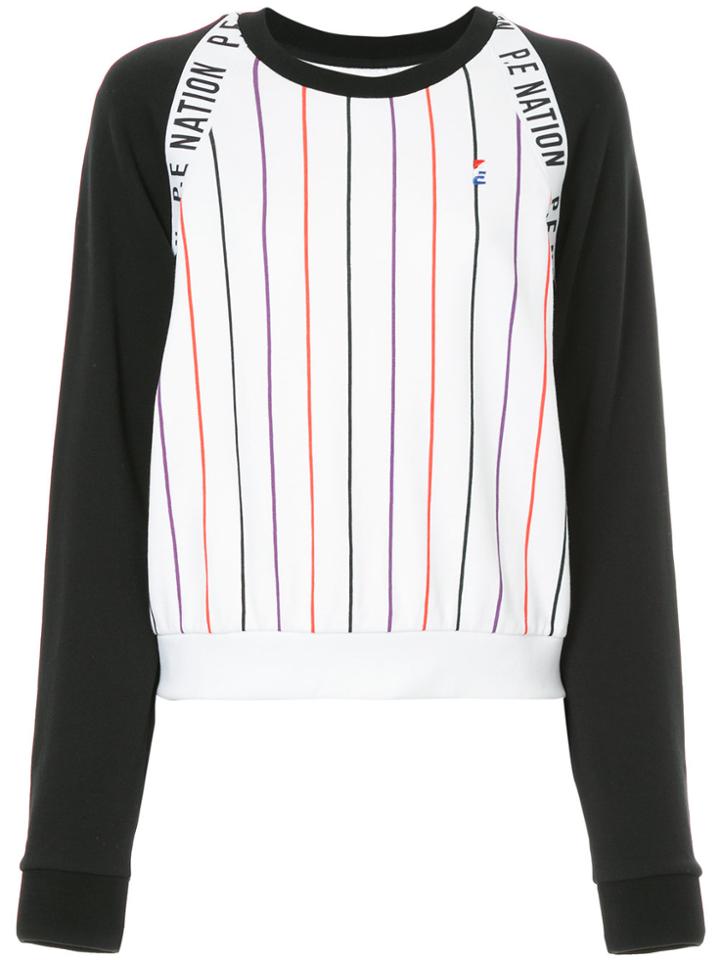 P.e Nation Double Time Sweat - White