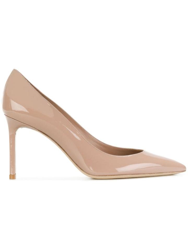 Saint Laurent Anja 85 Pumps - Neutrals