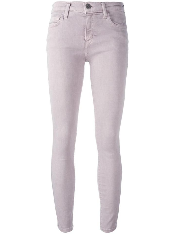 Current/elliott 'the Stiletto' Jeans - Pink & Purple