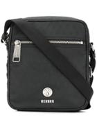 Versus Cross Body Messenger Bag - Black