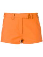 Gcds Logo Stripe Shorts - Orange