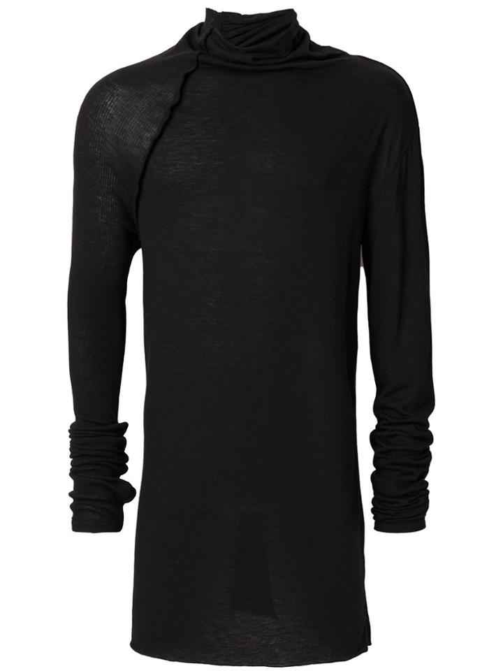 Lost & Found Ria Dunn Asymmetric Jumper - Black