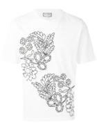 Paul & Joe - Embroidered Flower T-shirt - Men - Cotton - L, White, Cotton