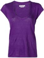 Isabel Marant Étoile V-neck T-shirt - Purple