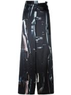 Ann Demeulemeester Palazzo Trousers - Black
