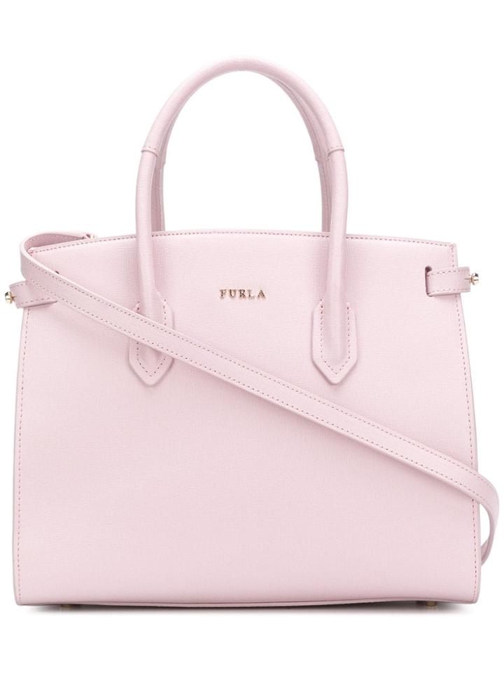 Furla Pin Tote - Pink