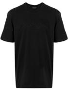 Ermenegildo Zegna Printed Cotton T-shirt - Black