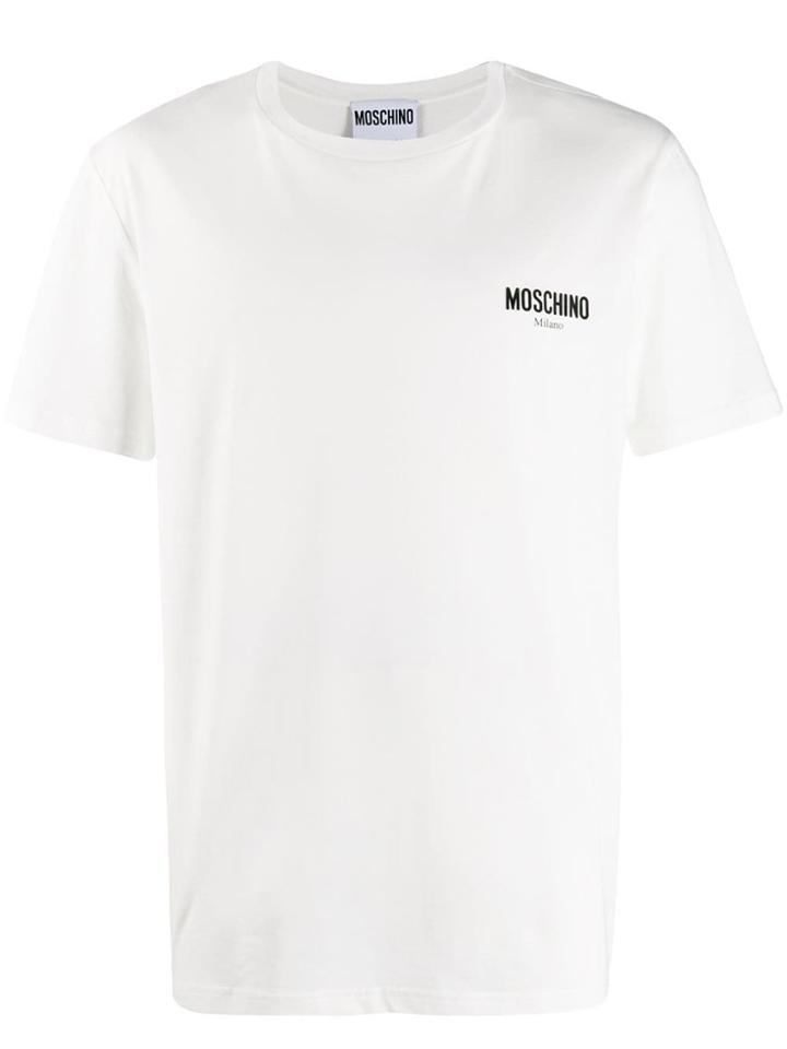 Moschino Chest Logo T-shirt - White