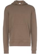 John Elliott Hooded Cotton Jumper - Brown