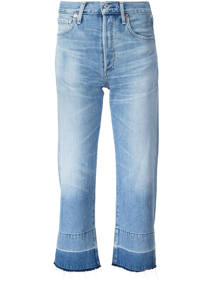 Citizens Of Humanity Cropped Jeans - Blue