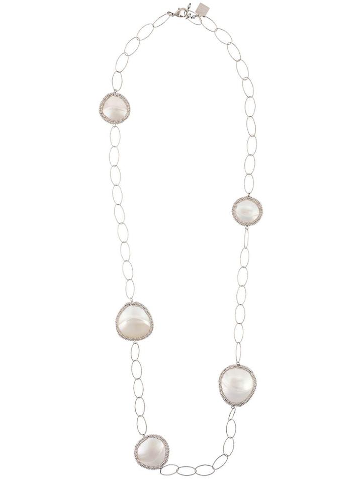 Rosantica Mother Of Pearl Necklace - White