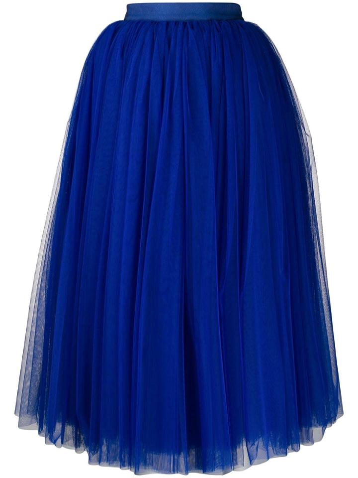 Dolce & Gabbana Circle Tulle Skirt - Blue