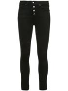 Veronica Beard High-rise Skinny Jeans - Black