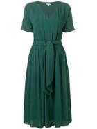 Bellerose Belted Midi Dress - Green