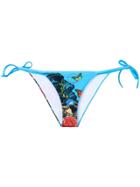 Dsquared2 Butterfly Print Bikini - Blue
