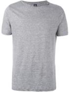 Eleventy Basic T-shirt, Men's, Size: Xxl, Grey, Linen/flax/cotton