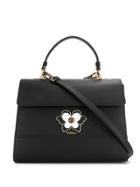 Furla Butterfly Plaque Tote Bag - Black