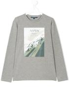 Aston Martin Kids Aspen Print Top - Grey