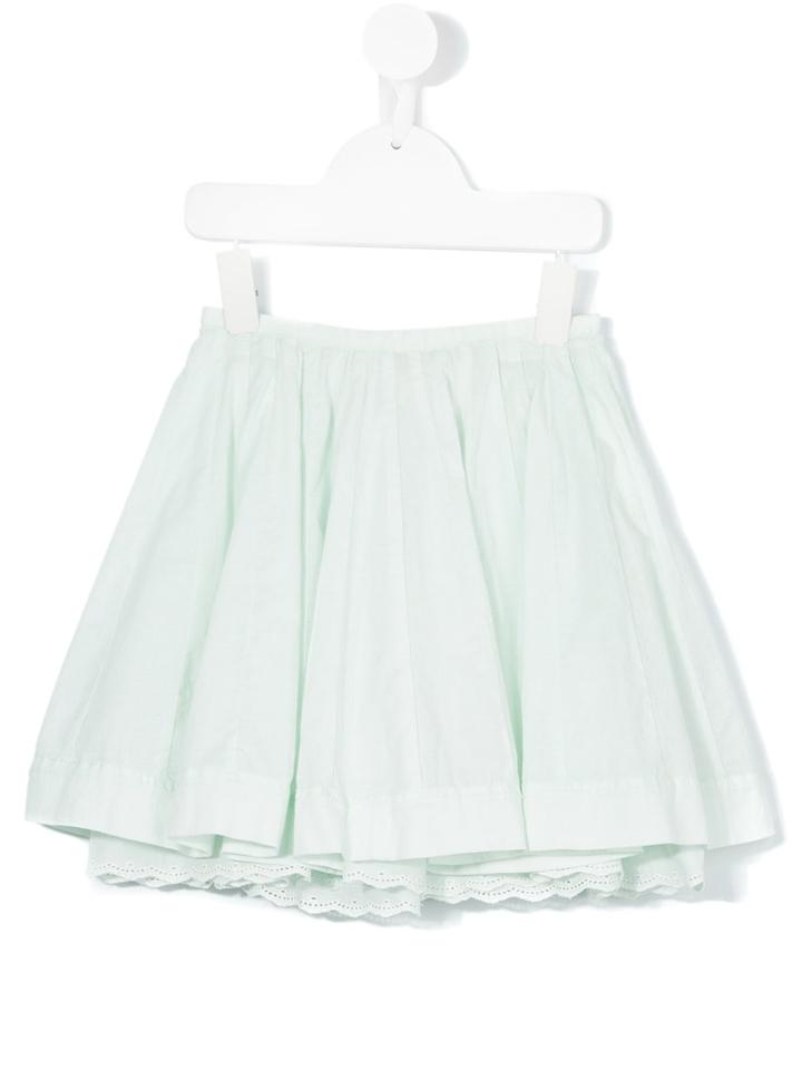 Bellerose Kids - Pleated Skirt - Kids - Cotton - 12 Yrs, Grey