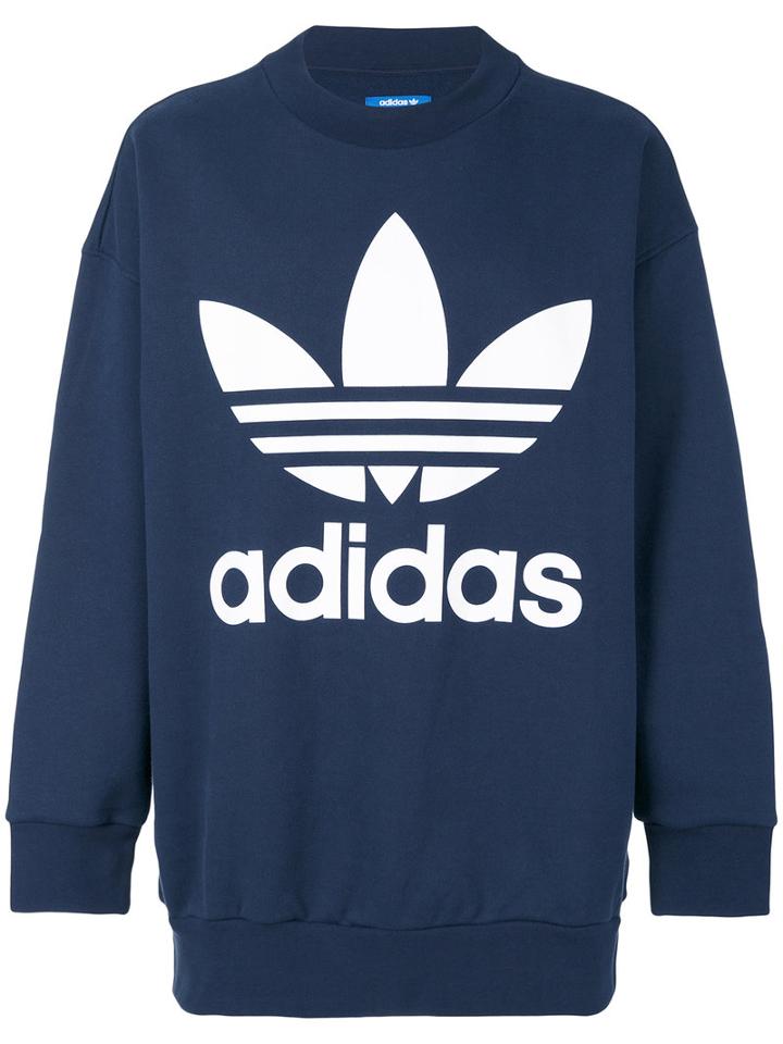 Adidas - Adidas Originals Adc F Sweatshirt - Men - Cotton - M, Blue, Cotton