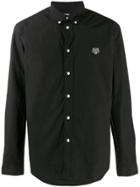 Kenzo Button Down Collar Shirt - Black