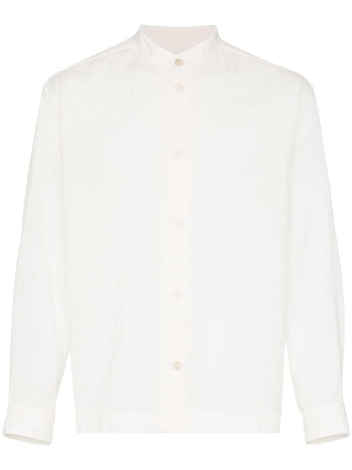 Issey Miyake Double Layer Cotton Shirt - White