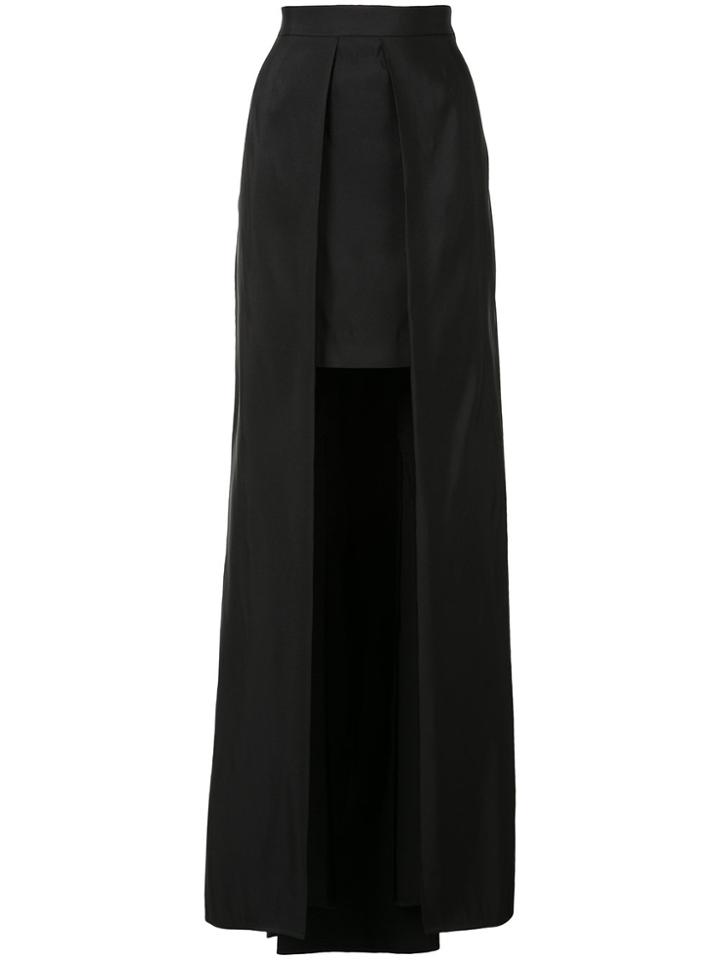 Estnation A-line Wrap Skirt - Brown