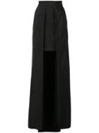 Estnation A-line Wrap Skirt - Brown
