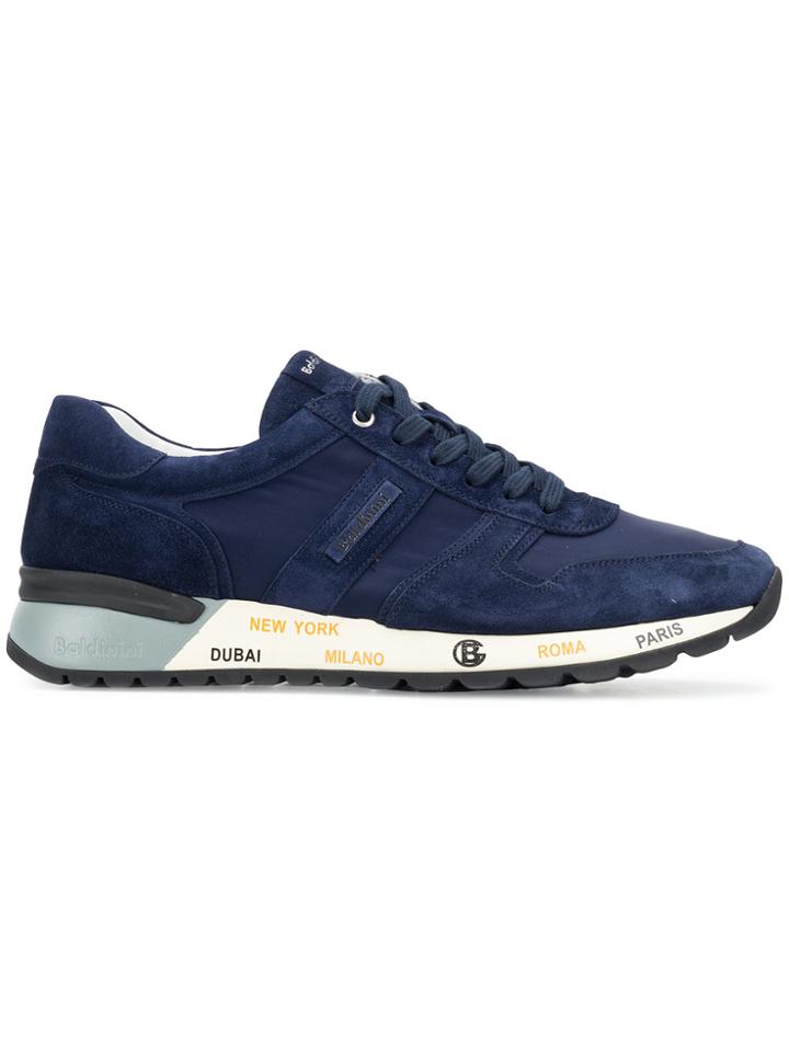 Baldinini Classic Low-top Sneakers - Blue