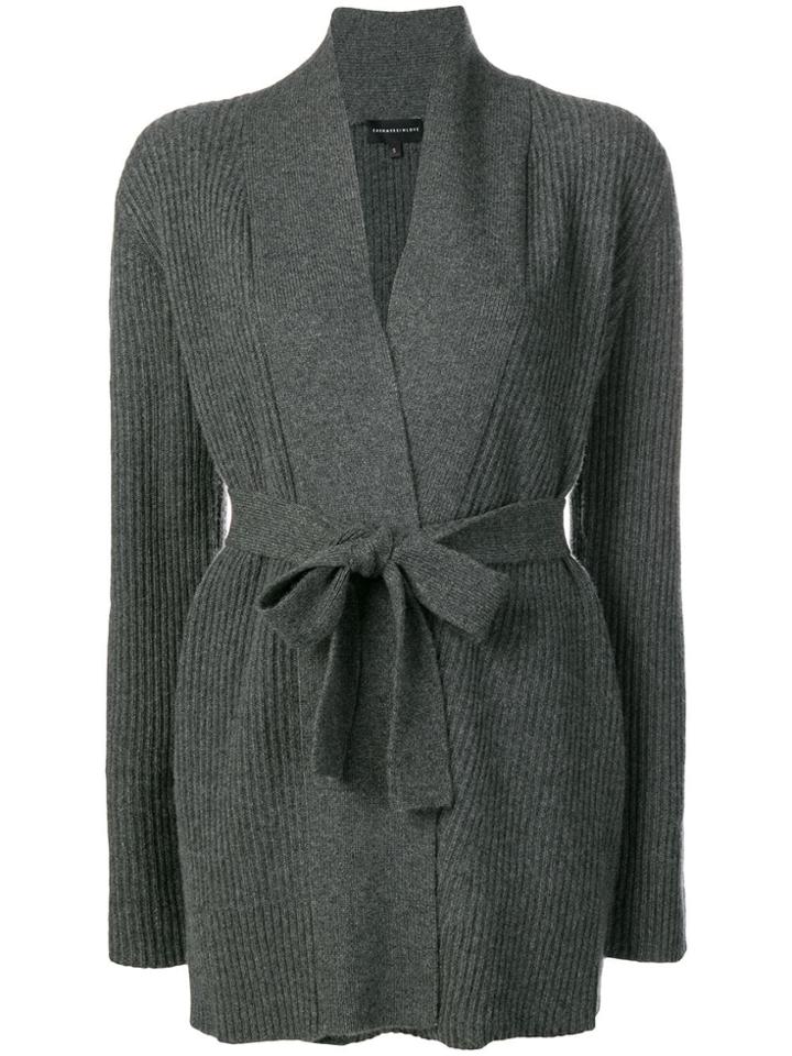 Cashmere In Love Tara Cashmere Cardigan - Grey