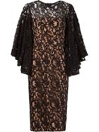 Martha Medeiros Marescot Lace Charlotte Dress, Women's, Size: 44, Black, Silk/cotton/polyamide/viscose